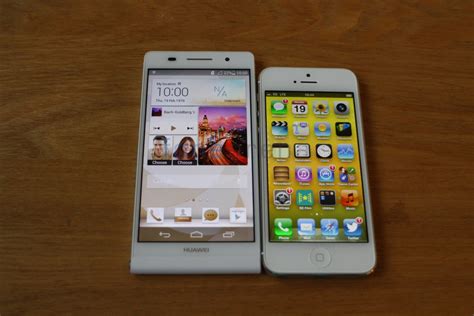 Apple iPhone 5 vs Huawei Ascend Mate Karşılaştırma